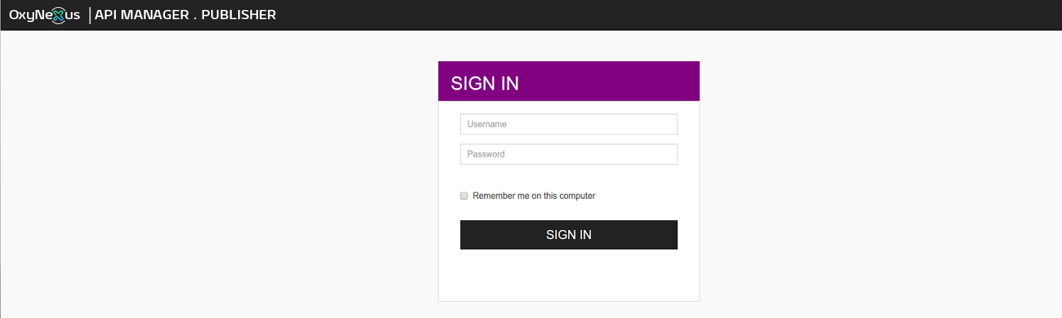 Modified login page sso